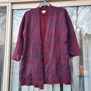 Old Navy Coat Length Sweater